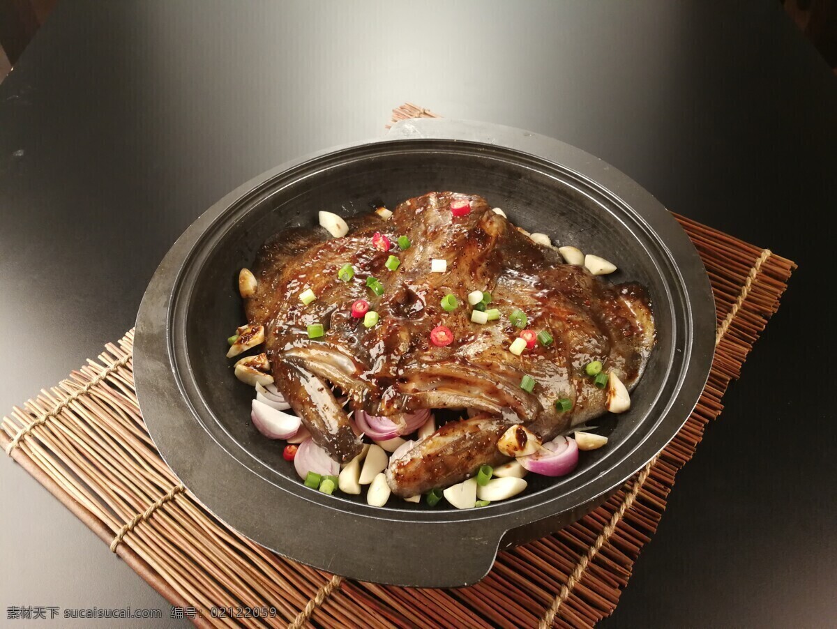 黑椒碟鱼头 黑椒 鲽鱼头 鲽鱼 鱼头 餐饮美食 传统美食