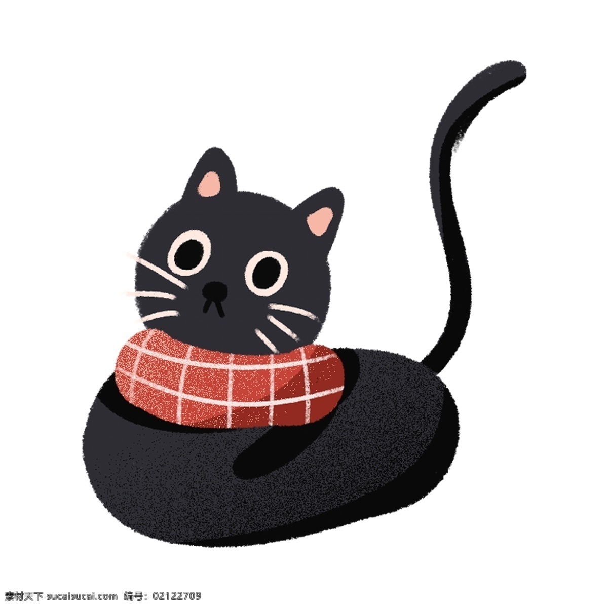 萌 宠 黑色 小猫 商用 元素 动物 装饰图案 宠物 可爱 免抠素材 猫猫 玩耍
