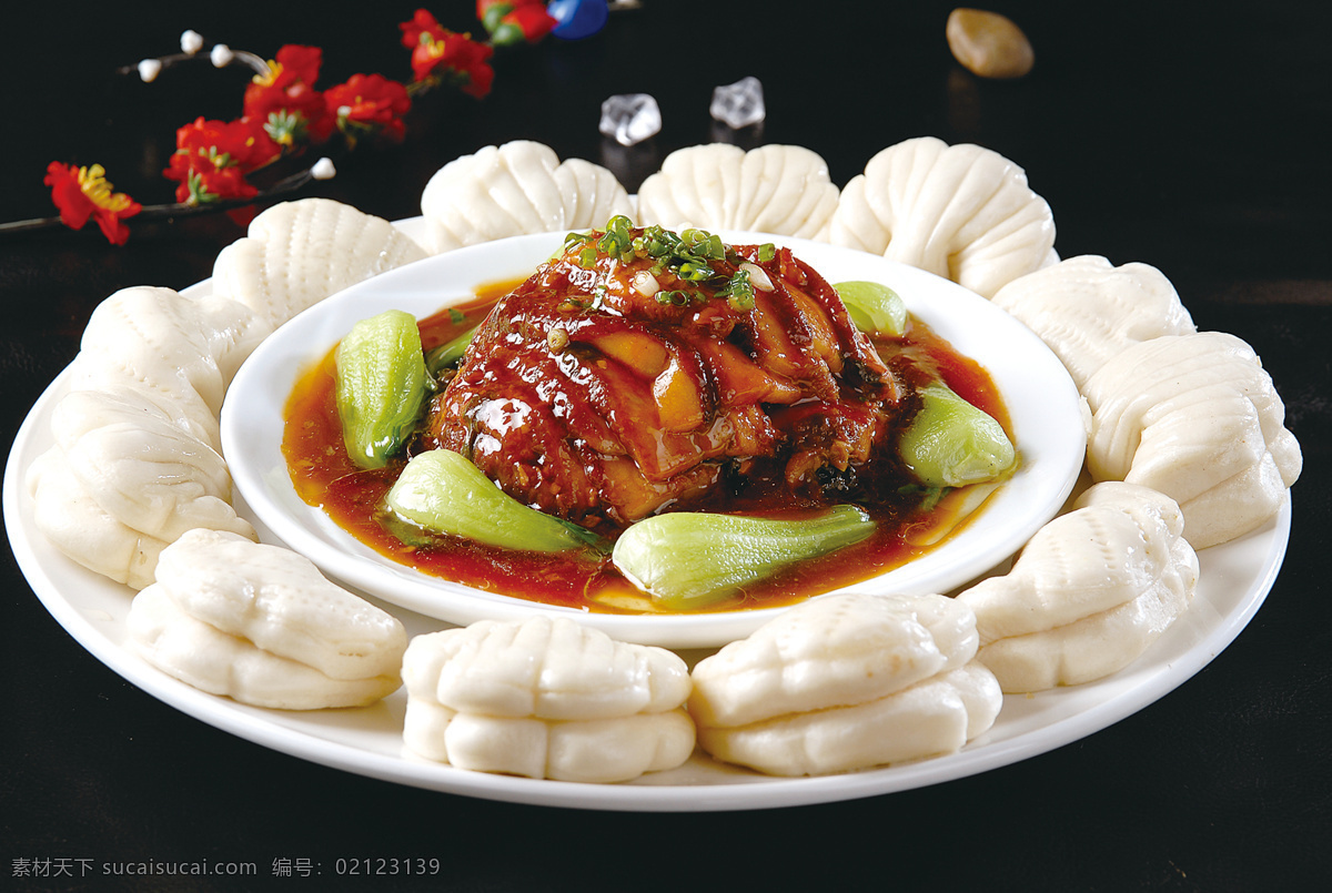 梅菜扣肉夹饼 美食 传统美食 餐饮美食 高清菜谱用图