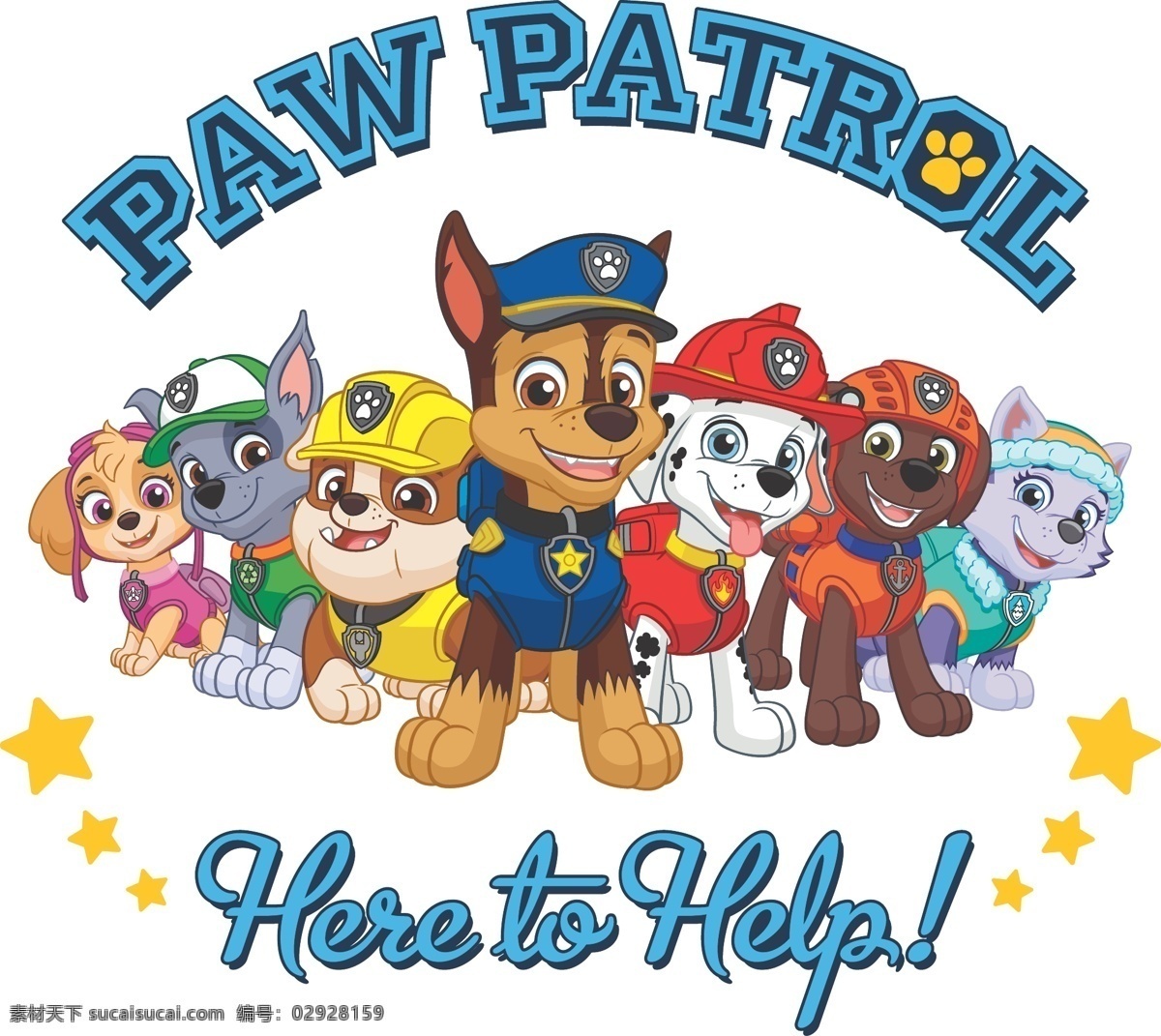 汪汪队立大功 汪汪队 狗狗 paw patrol 动画 阿奇 卡通 动漫动画 动漫人物