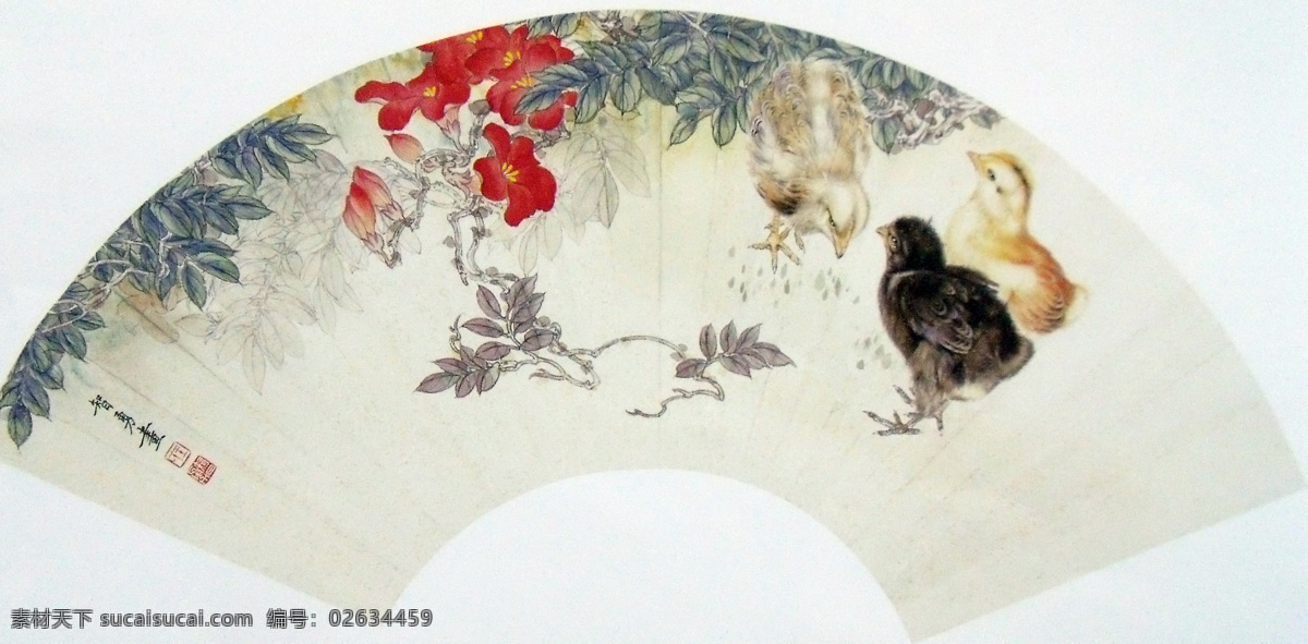 水墨 小鸡 花卉 植物 水墨画 名画 花鸟画 国画小鸡 风景写意画 国画 中国画 绘画艺术 装饰画 挂画 书画文字 文化艺术