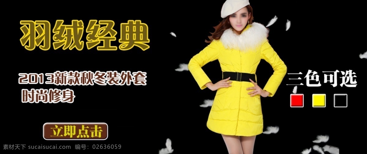 羽绒服海报 衣服海报图片 商城女装 美女 时尚礼服 时尚促销 海报 羽绒服 羽毛 其他模板 网页模板 源文件