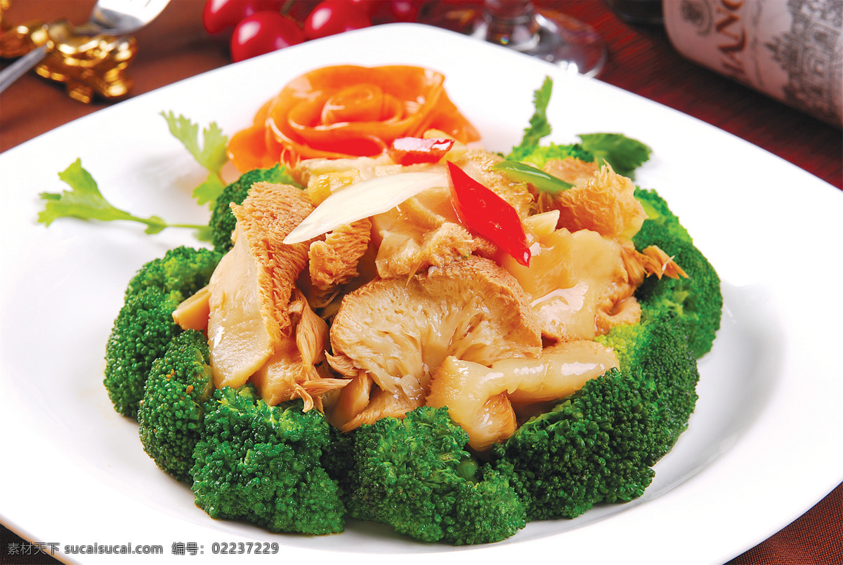 红烧猴头菇 美食 传统美食 餐饮美食 高清菜谱用图