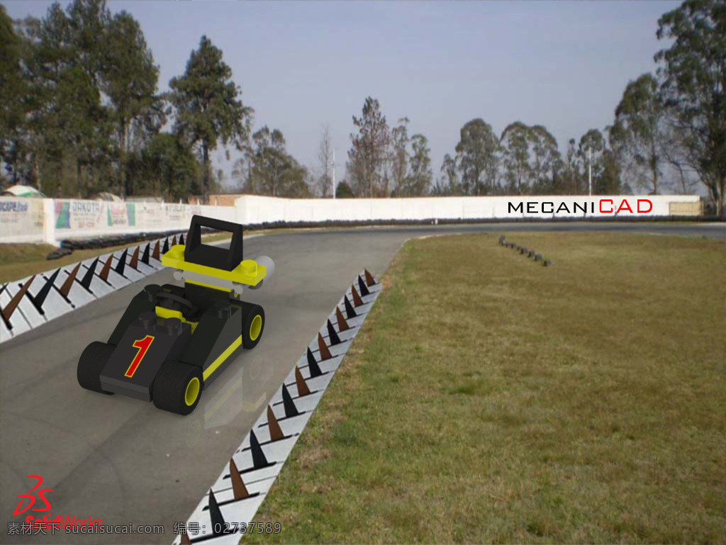 乐 高 赛车 乐高赛车 3d模型素材 其他3d模型