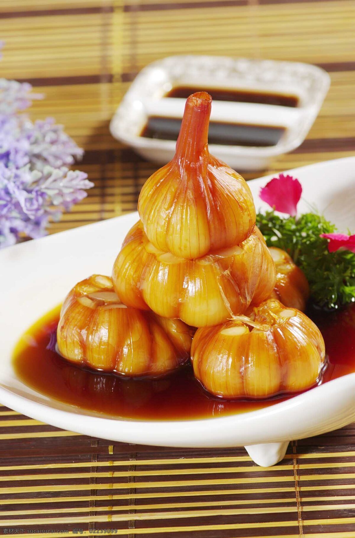 大蒜 蒜头 美食菜肴 传统美食 餐饮美食