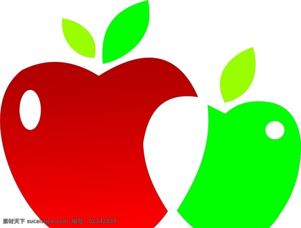 苹果标志 苹果 矢量 标志 logo 色彩 标志图标 其他图标