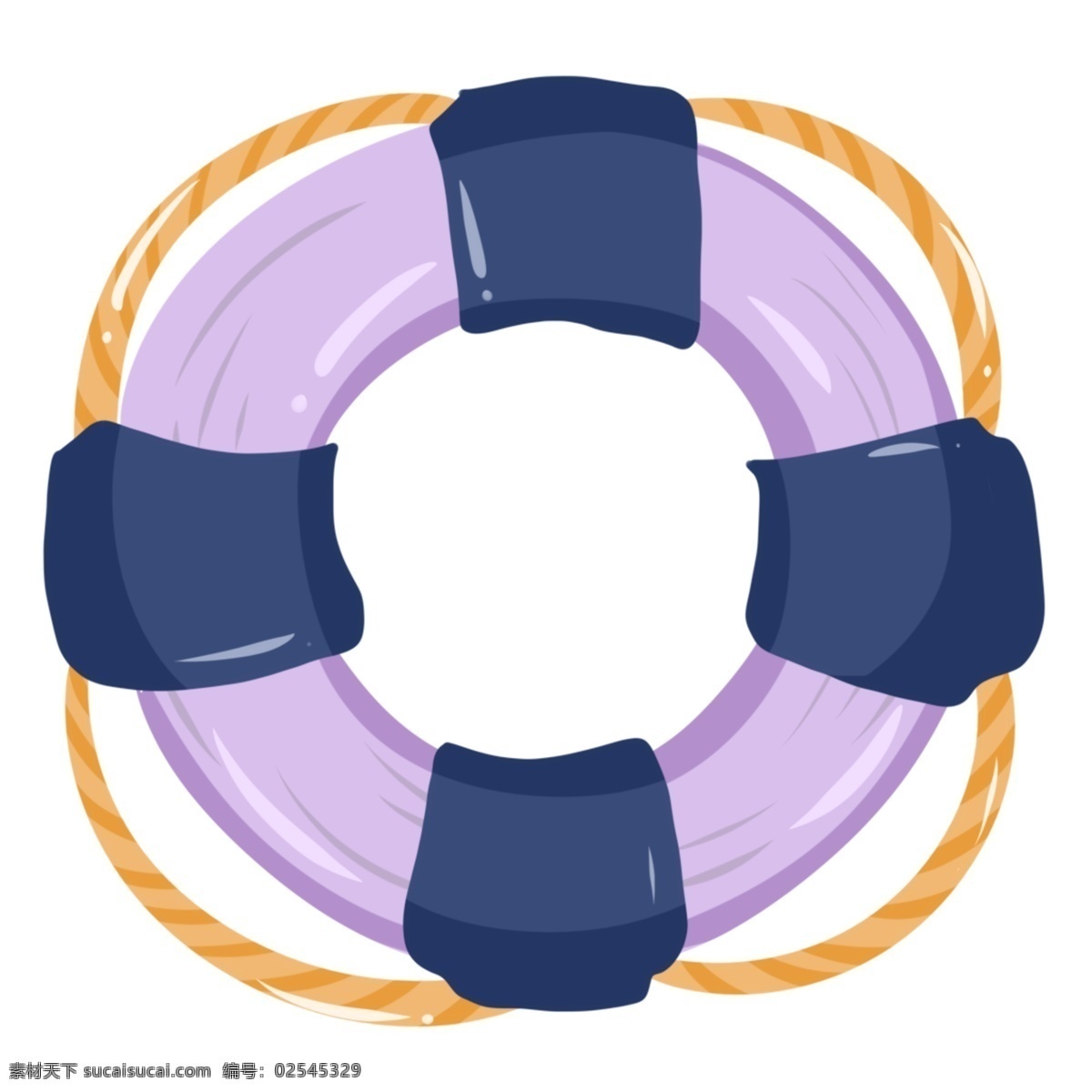 紫色 圆形 游泳 圈 救援设备 游泳圈