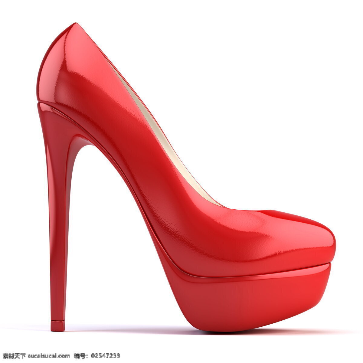 红色 高跟鞋 高清 红鞋 单鞋 超高跟 防水台