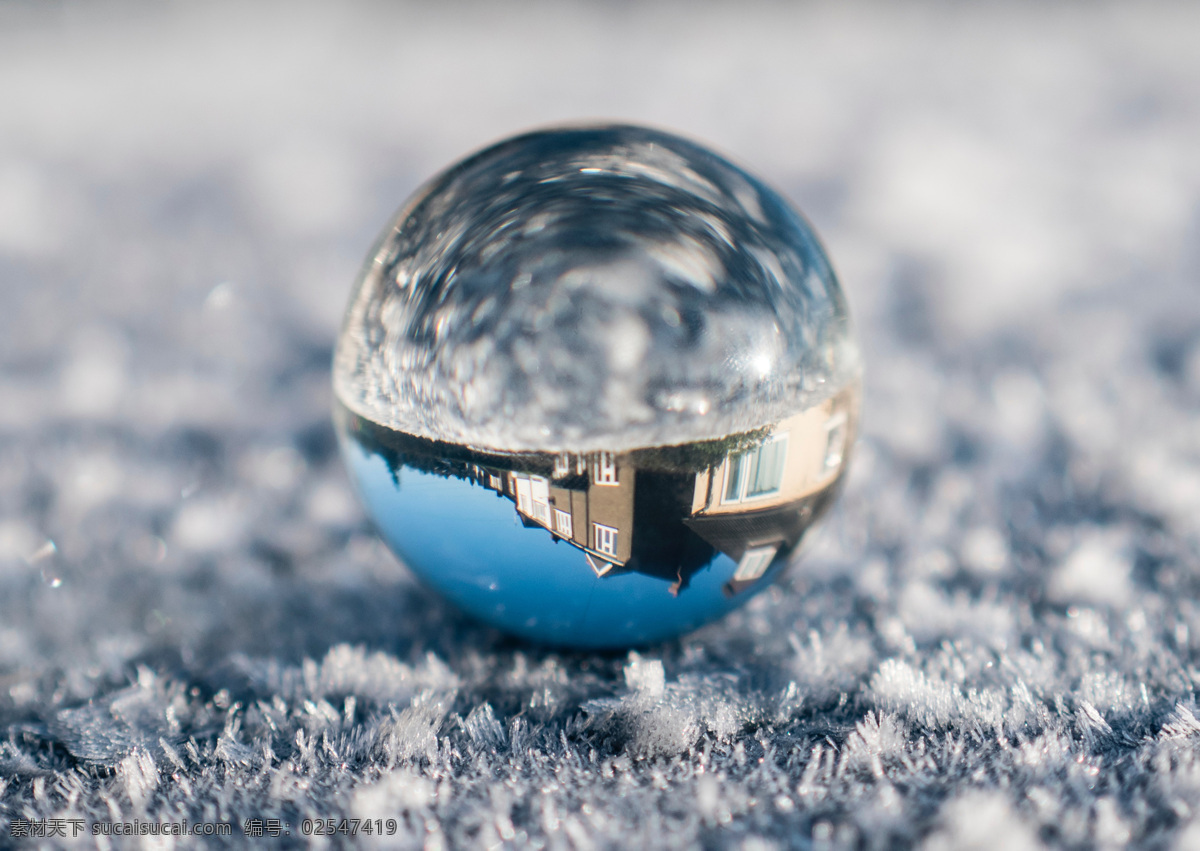 水珠 壁纸 露珠 冰 冰花 特写 倒影 雪地 地面