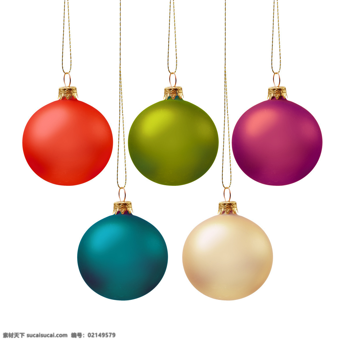 彩色 吊球 装饰 圣诞球 圣诞树装饰品 圣诞节素材 新年素材 圣诞节背景 新年背景 节日庆典 生活百科