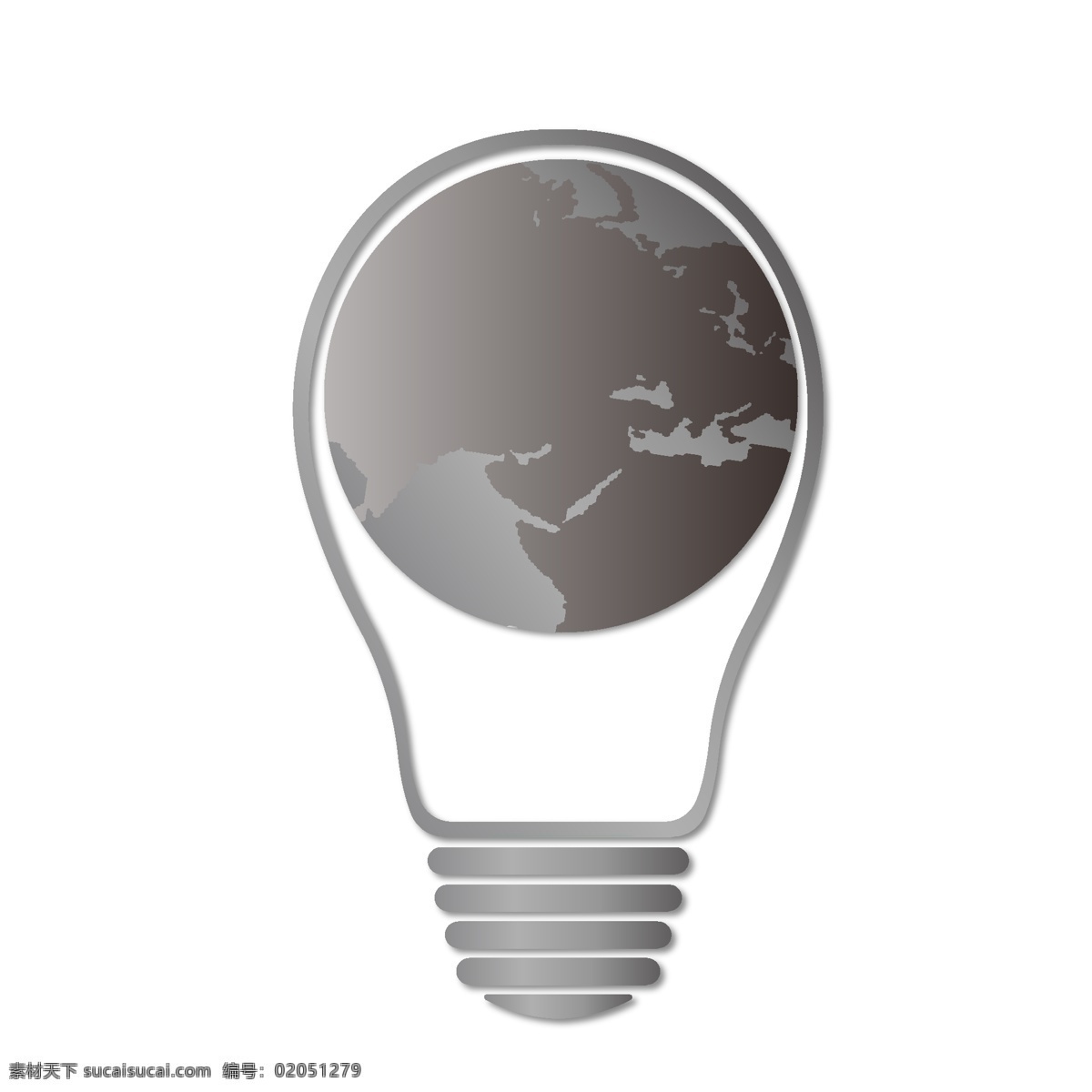 环保 公益 矢量 手绘 插图 地球 熄灯 小时 地球一小时 灯泡 节能 公益插图