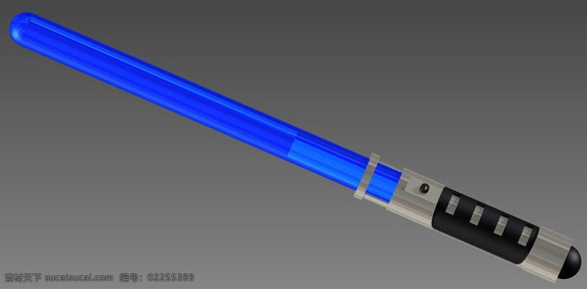 定义 蓝色 光 剑 明星 战争 自定义 光剑 军刀 刀柄 3d模型素材 其他3d模型