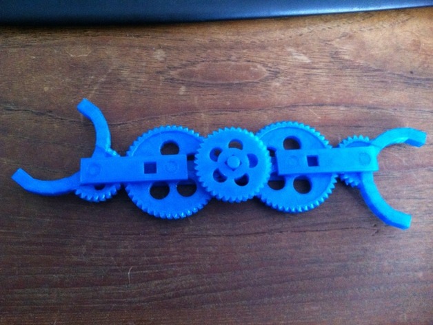 1小的修改 水 特征 磁铁 电机 动画 花 叶 3d打印模型 游戏玩具模型