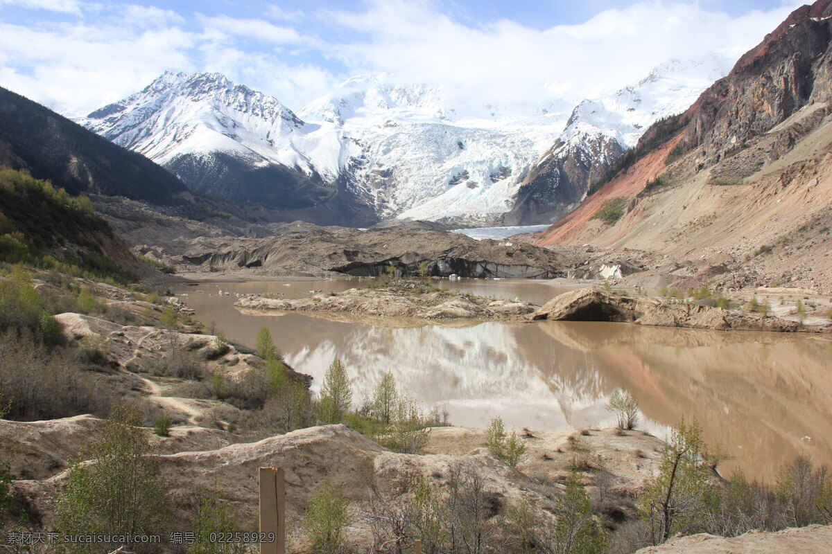 米 堆 冰川 湖面 旅游摄影 天山 西藏 自然风景 米堆冰川 摄影自然景观 矢量图 日常生活