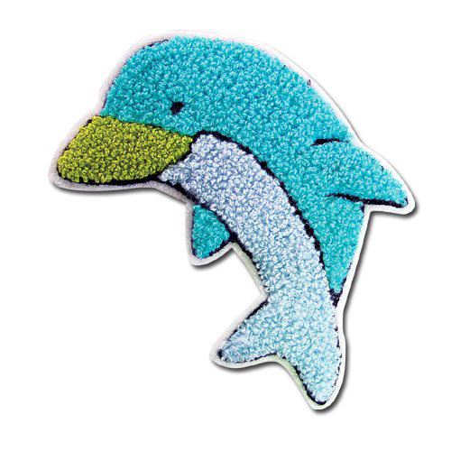 贴布免费下载 动物 服装图案 海豚 贴布 面料图库 服装设计 图案花型