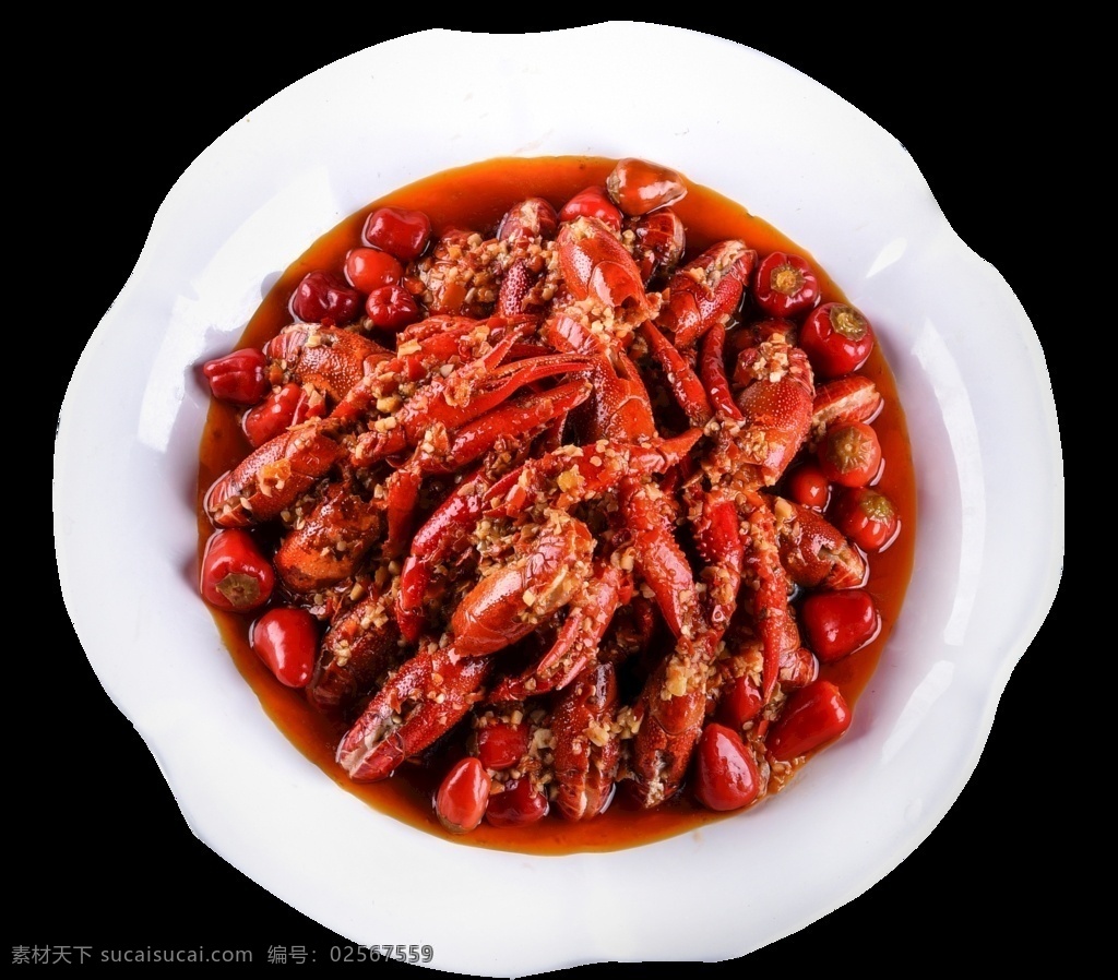 麻辣小龙虾 蒜蓉小龙虾 盘装小龙虾 小龙虾