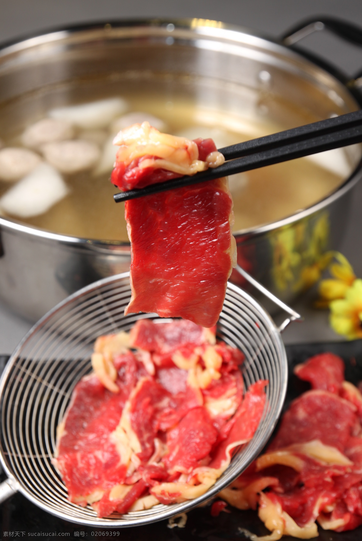 鲜牛肉火锅 鲜切牛肉 潮汕牛肉火锅 鲜牛肉 牛肉 餐饮 餐饮美食 传统美食
