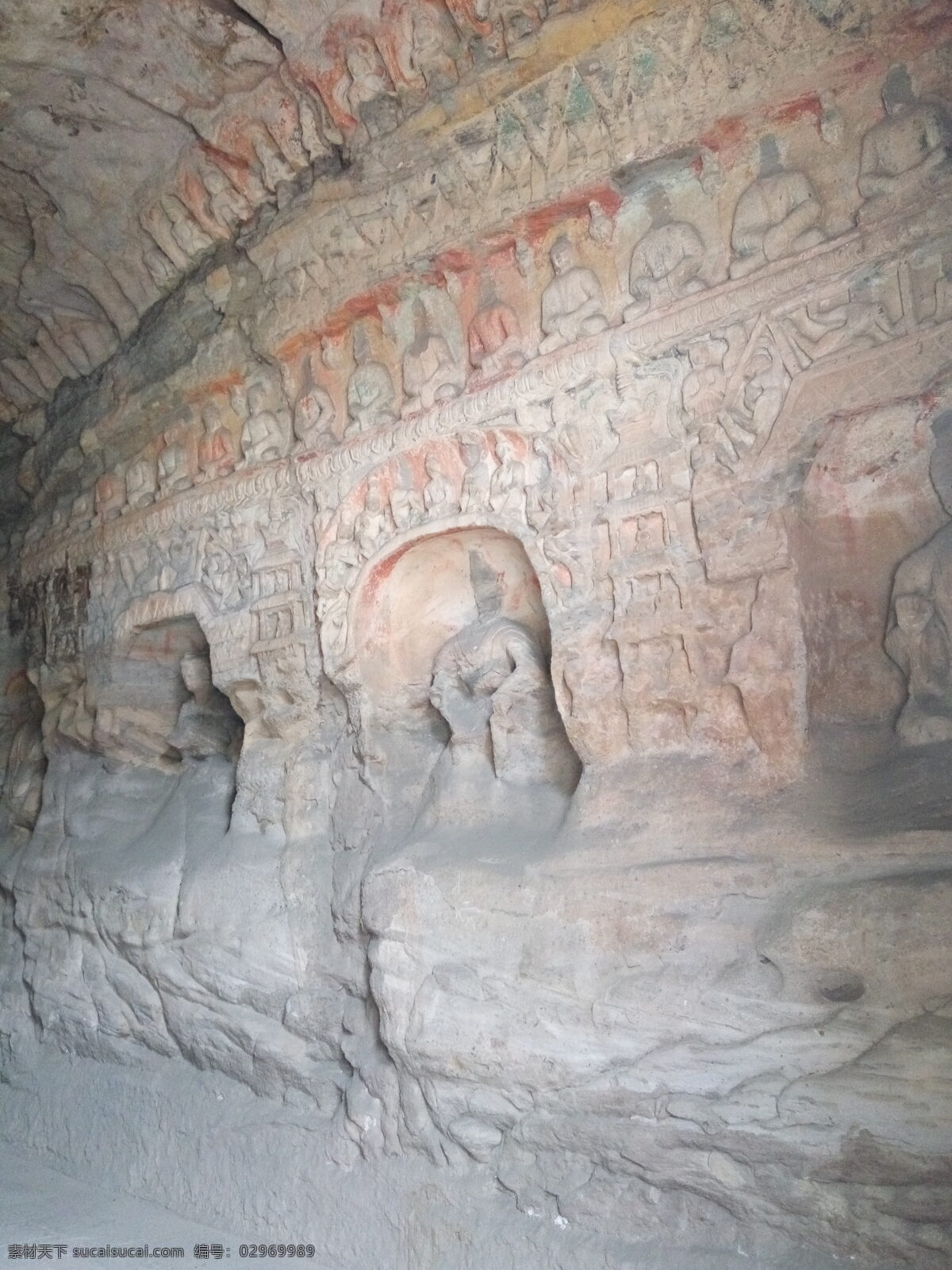 云冈石窟 云冈 石窟 岩石 景点 古物 旅游摄影 国内旅游