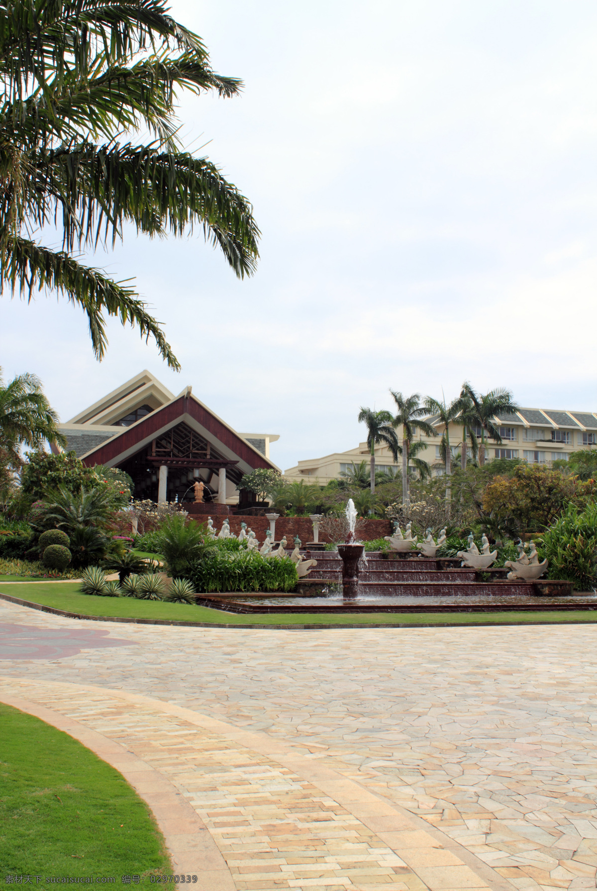 宾馆 草坪 大门 雕塑 高清 国内旅游 海南 花草 三亚 喜来登 酒店 亚龙湾 喷水池 石头 欧洲风格 漂亮 星级 椰子树 建筑物 唯美 壮观 奢华 三亚亚龙湾 旅游摄影 psd源文件