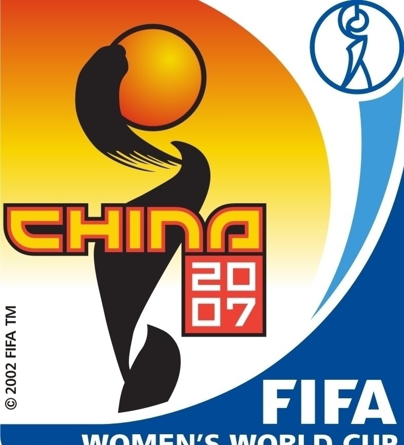 2007 中国女足 世界杯 会徽 足球 标志 队徽 队标 标识标志图标 矢量