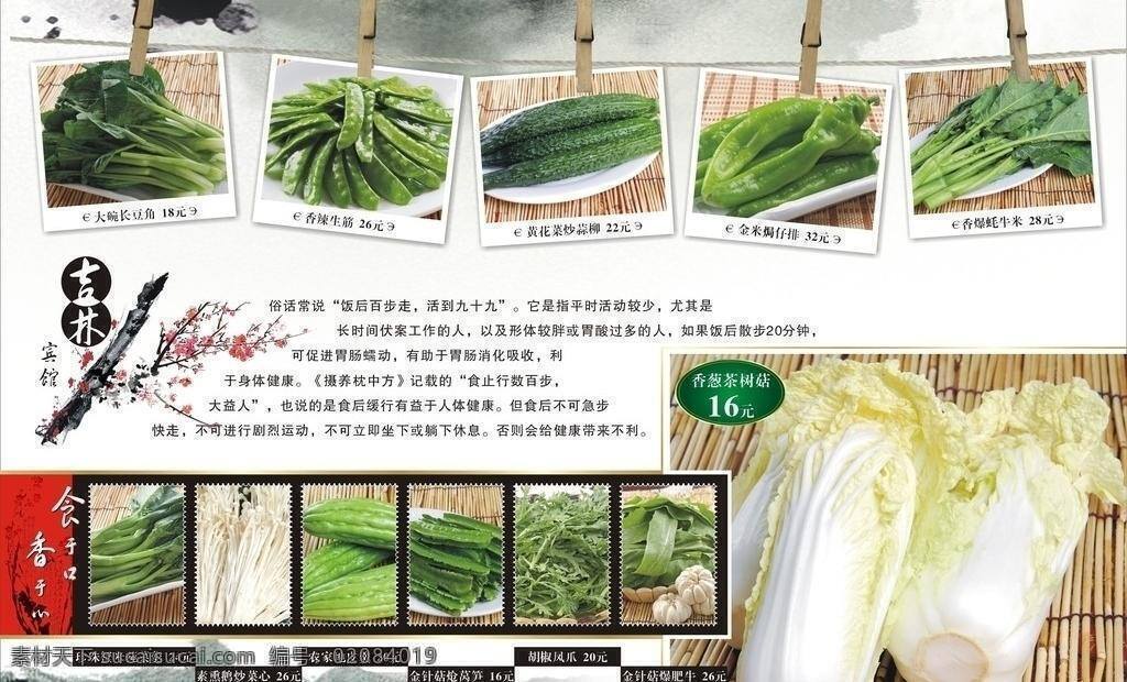 折页 菜单 白菜 菜单菜谱 黄瓜 夹子 梅花 设计作品 油菜 折页菜单 塘菜 芥兰苦瓜 矢量 画册 菜谱 封面