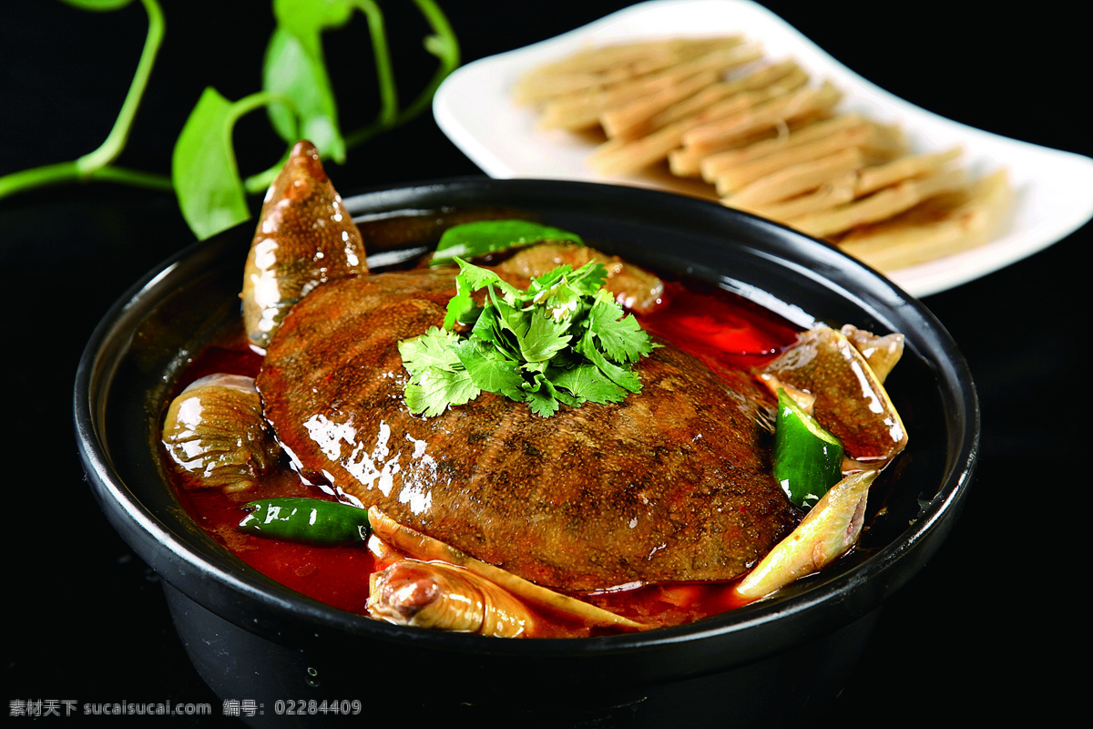 红 红烧 清蒸 甲鱼 红烧甲鱼 餐饮美食 传统美食
