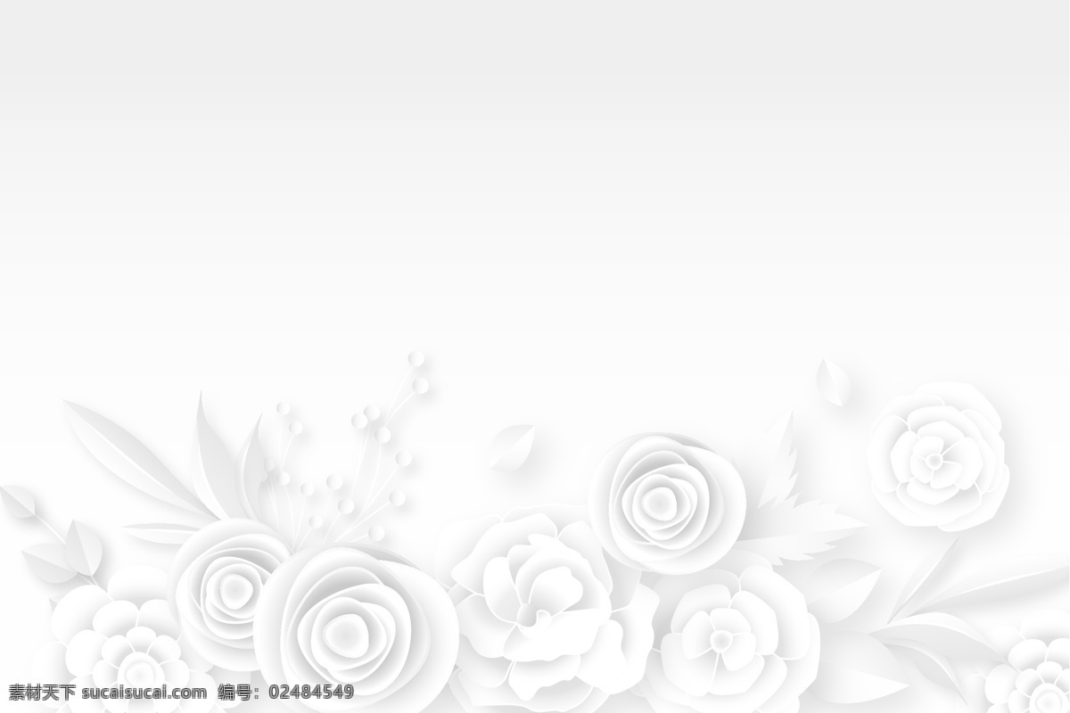 灰白色 花朵 背景 灰白花朵背景 花朵背景 灰色花朵背景 灰白色花朵 共享设计矢量 底纹边框 背景底纹