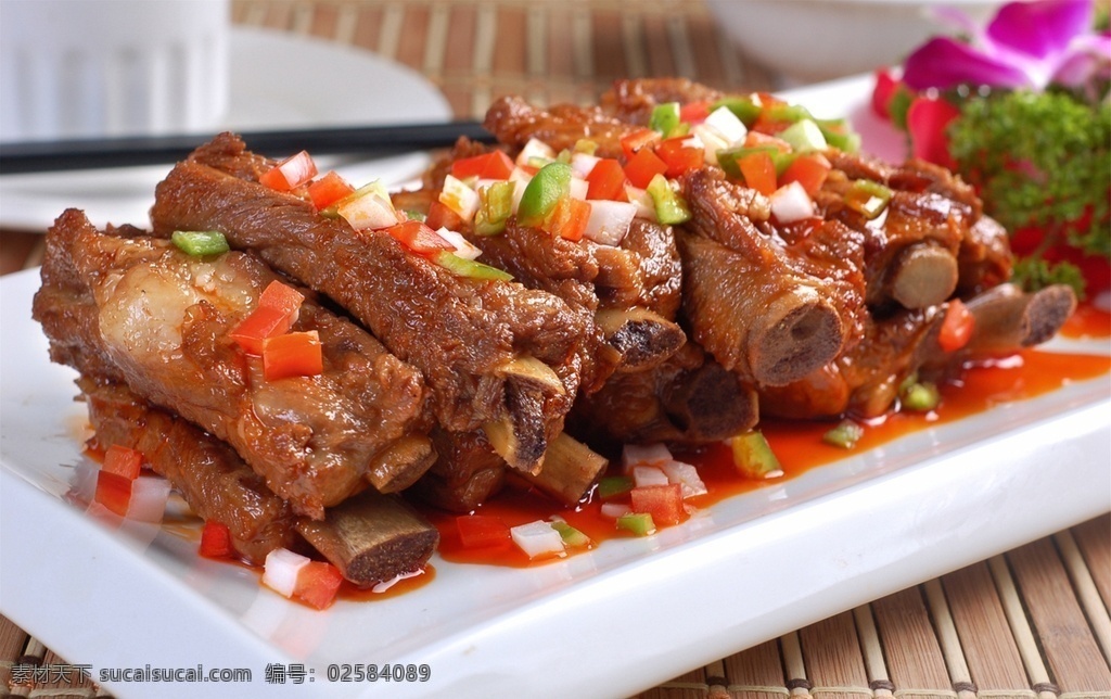飘香大排 美食 传统美食 餐饮美食 高清菜谱用图