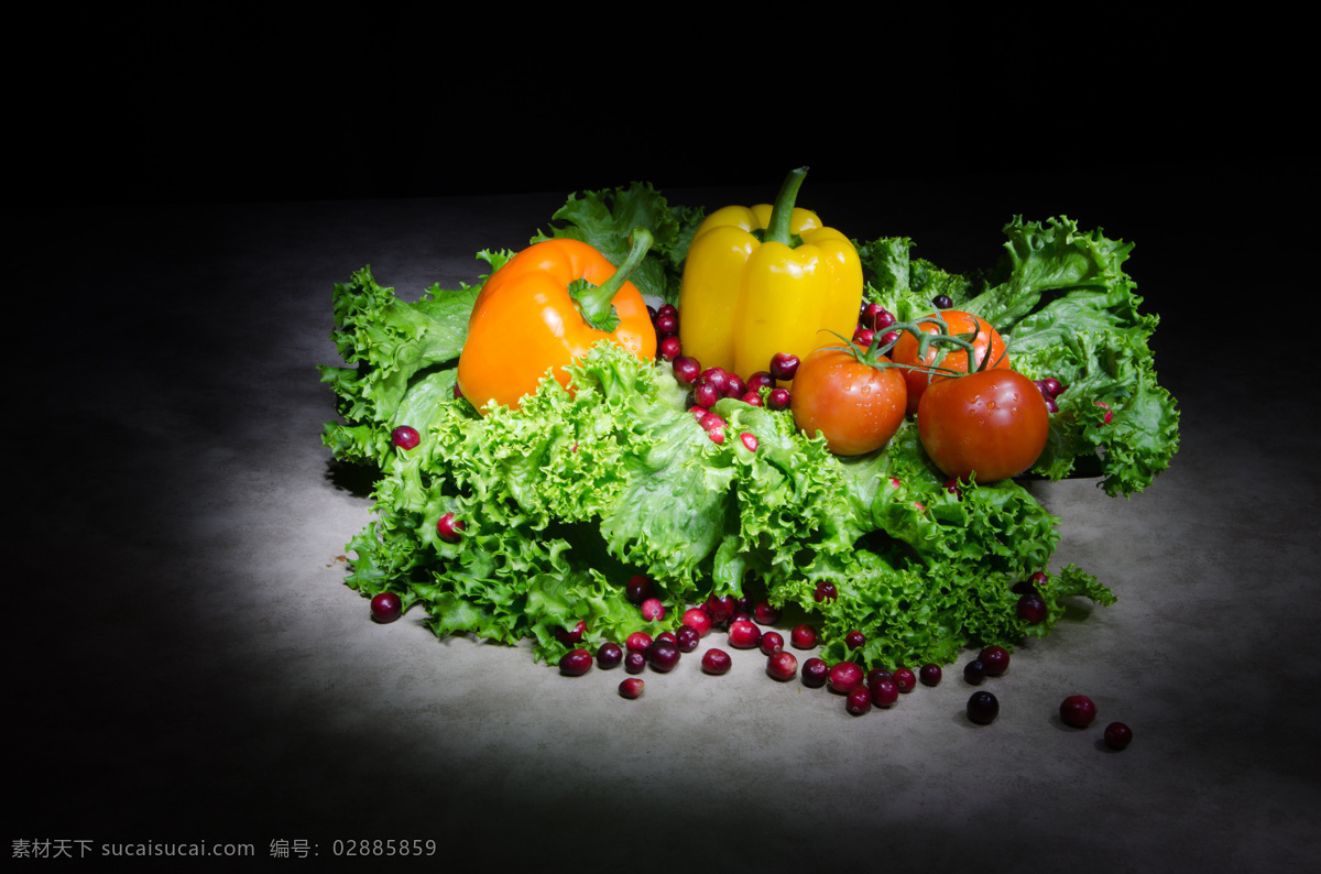 果蔬 蔬菜 水果 维生素 维生素c 萝卜 草莓 苹果 西红柿 葡萄 橘子 柠檬 高清果蔬 生物世界
