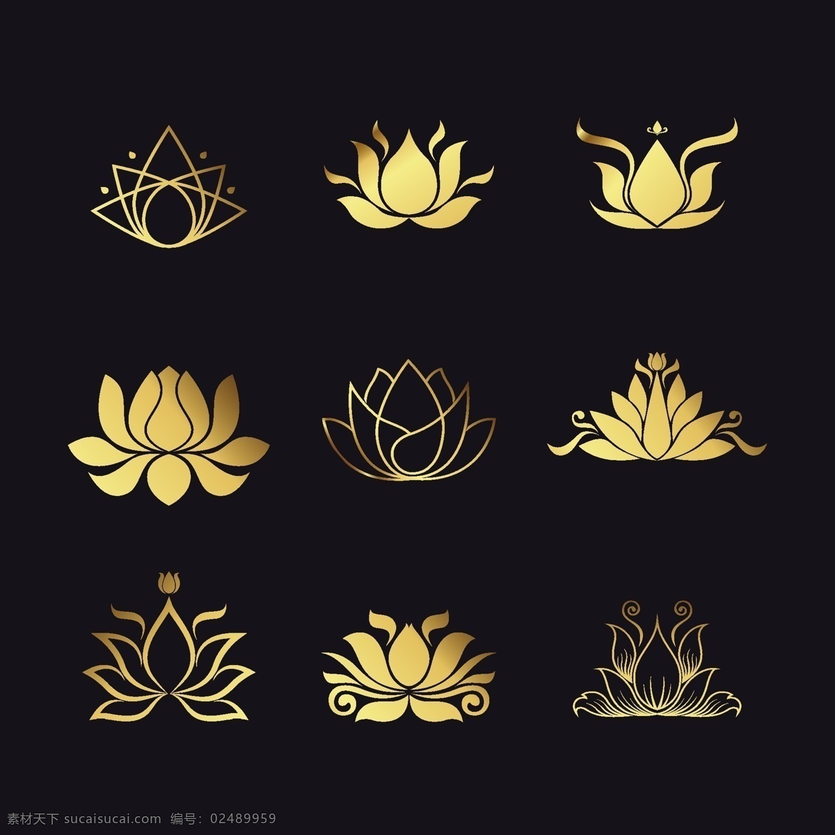 莲花logo 荷花logo 莲花 荷花 时尚logo 个性创意标志 彩色 时尚 logo 创意 图形 几何图形标志 商标设计 企业logo 公司logo 行业标志 标志图标 创意logo logo设计