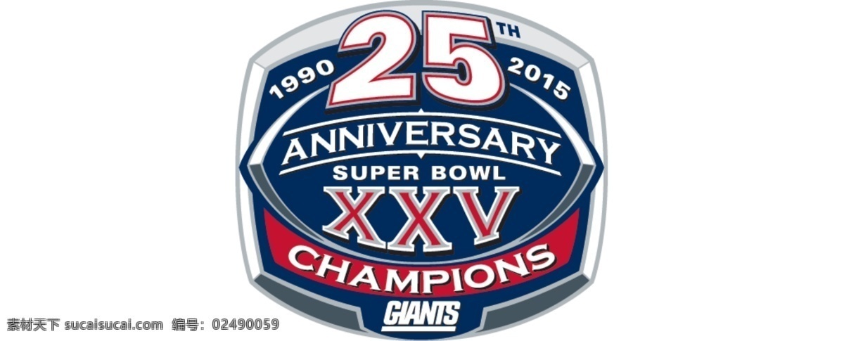 纽约 巨人 队 周年 标志 免 抠 透明 logo 图标 橄榄球队图标 橄榄球队 元素