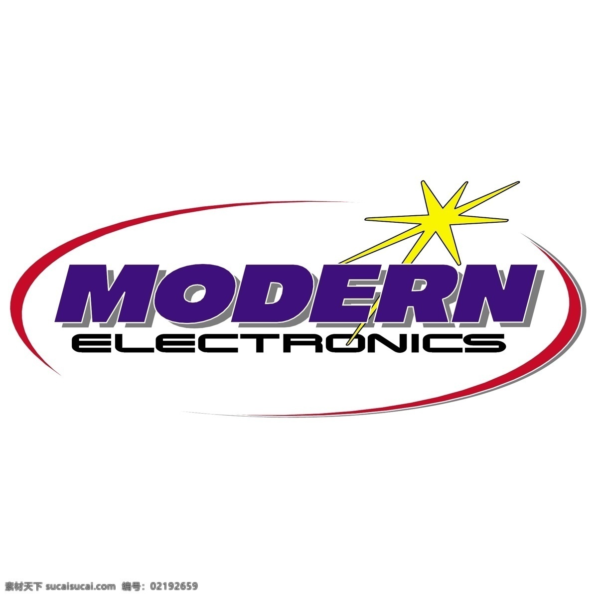 现代电子技术 自由 现代 电子 标识 白色