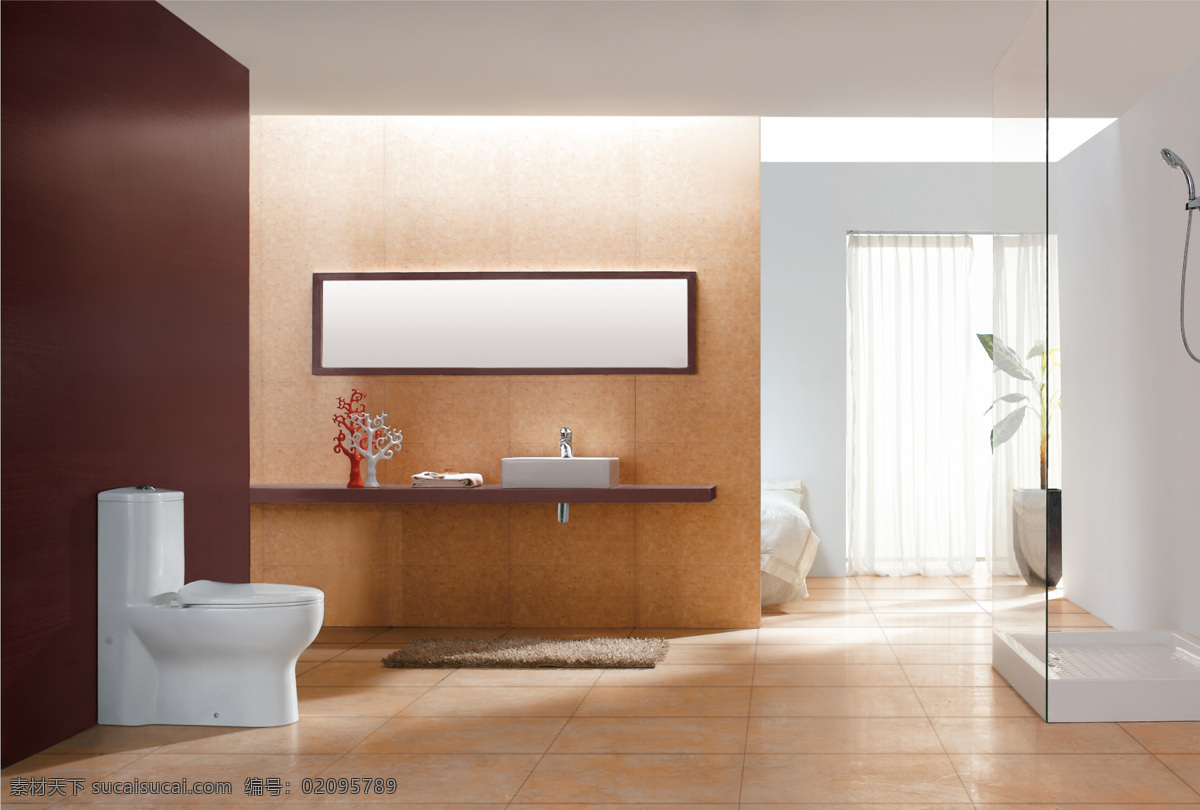 卫浴设计 卫浴 坐便器 环境设计 北欧 风格 3d 室内设计 白色