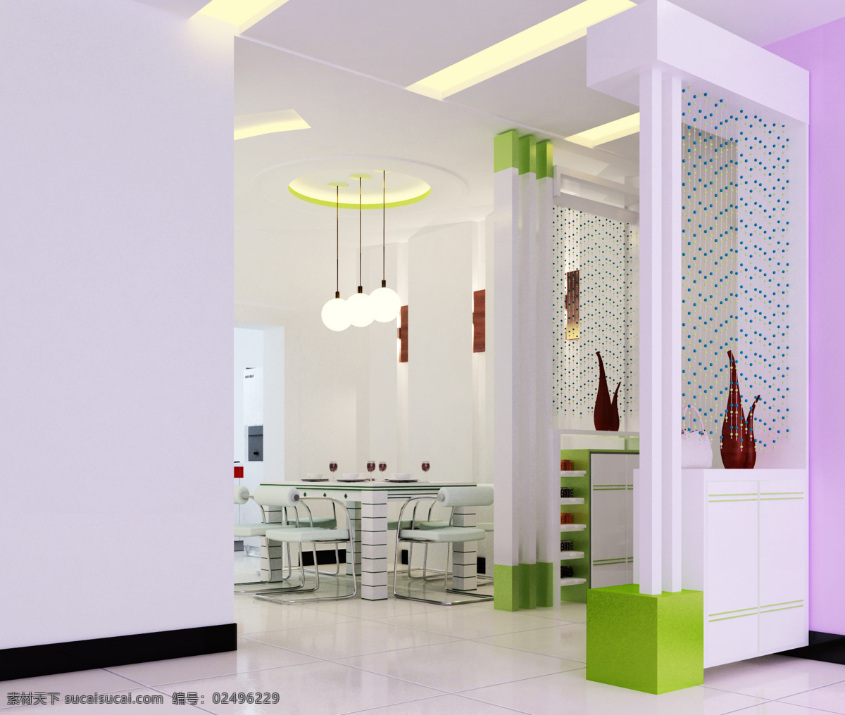 餐厅效果图 室内装修 装璜 室内布置 环境设计 室内设计