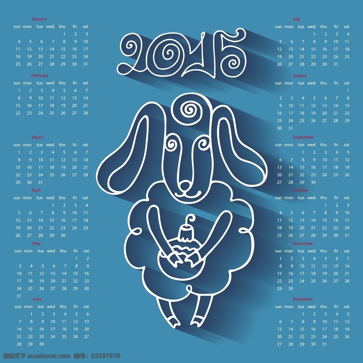 可爱 羊年 日历 矢量 2015 2015年 2015羊年 年 台历 日历卡 周历 羊年日历 羊年周历 新年 新春 新年素材 创意2015 气球 花纹 花卉 新年快乐 圣诞 卡通羊 圣诞装饰 礼物礼盒 圣诞快乐 数字2015 装饰 节日素材 海波背景 广告设计模板 矢量素材 红色