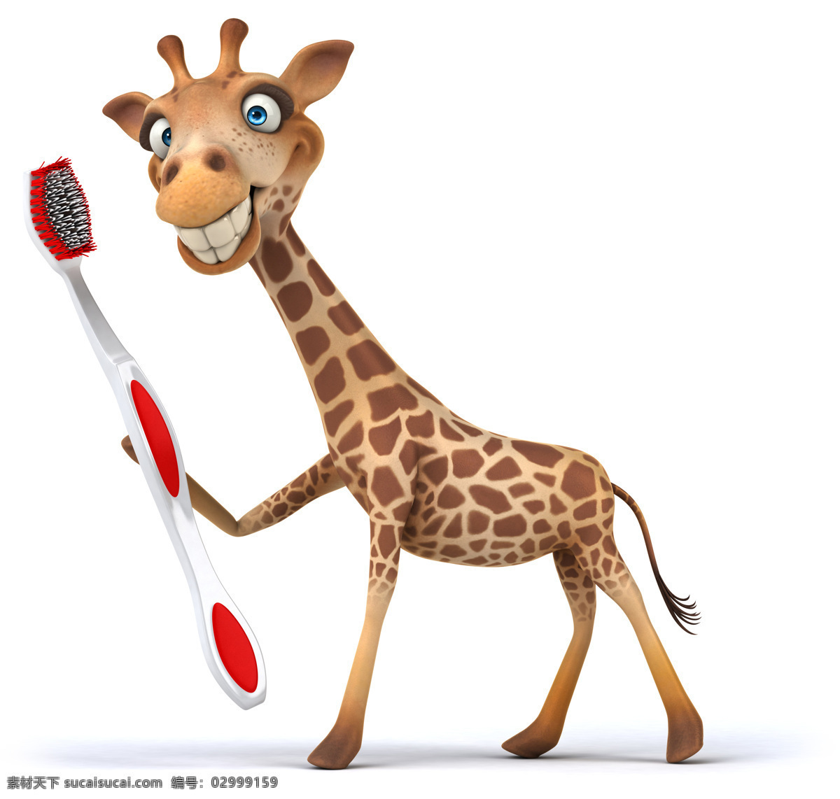 可爱 长颈鹿 卡通长颈鹿 牙刷 健康 动物 动物设计 陆地动物 生物世界 可爱的长颈鹿