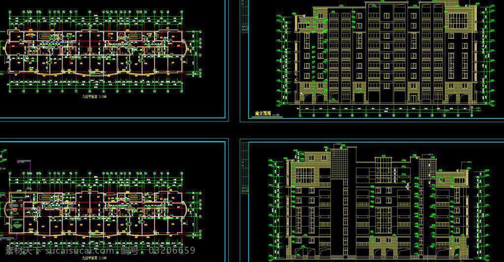 cad 别墅 公馆 环境设计 建筑设计 立面图 平面图 剖面图 施工图 室内设计 度假 公寓 dwg 图纸 装修 装饰 私宅 别业 别墅图纸大全 源文件 cad素材 室内图纸