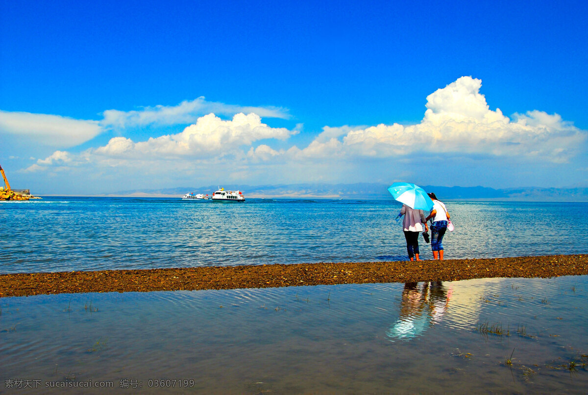 青海湖 风光 湖边 湖泊 湖景 湖面 湖畔 湖水 风景 生活 旅游餐饮