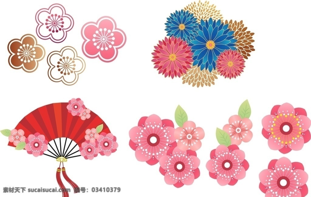 新年梅花素材 新年素材 新年金花 高清新年 高清素材 红花 中式花纹 吉祥图案 喜庆图案 剪纸图案 剪纸花纹 图案 花纹 底纹