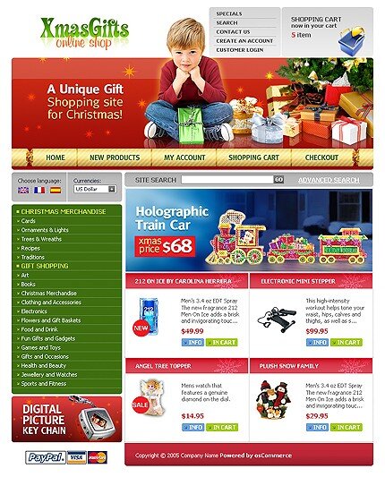 圣诞节 网站 模板 儿童 公司企业 圣诞礼物 网页素材 网站模板 网页模板