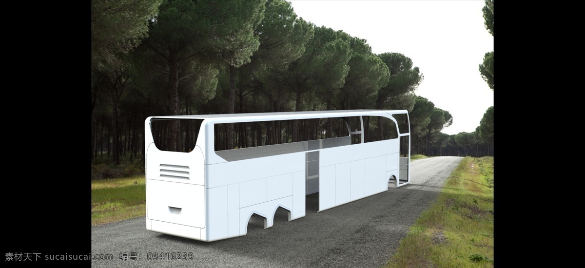 梅 赛 德斯 travego 奔驰 汽车 otobus 阿拉巴 3d模型素材 其他3d模型