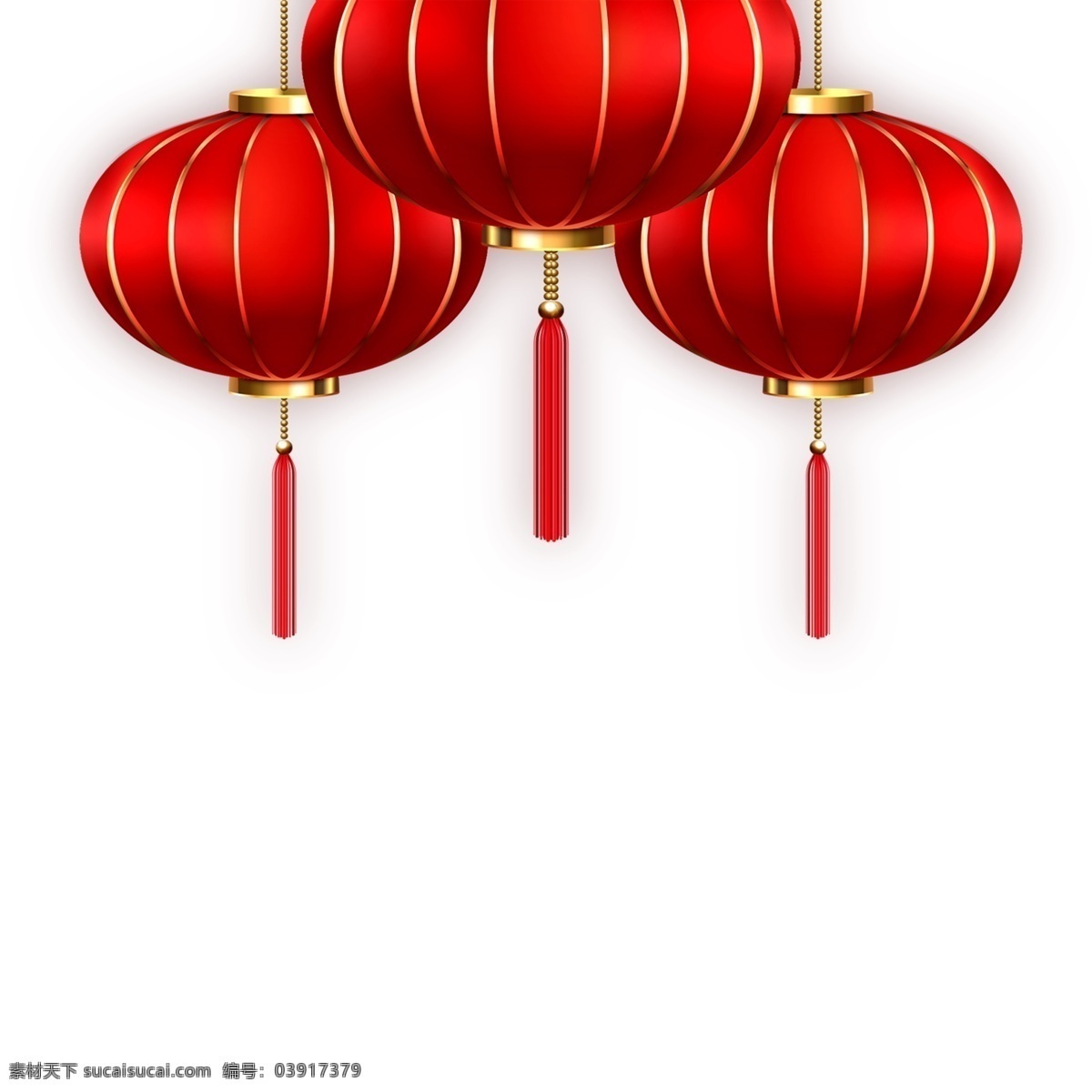 手绘灯笼素材 中国风 灯笼 手绘 插图 矢量 过年 节日 分层