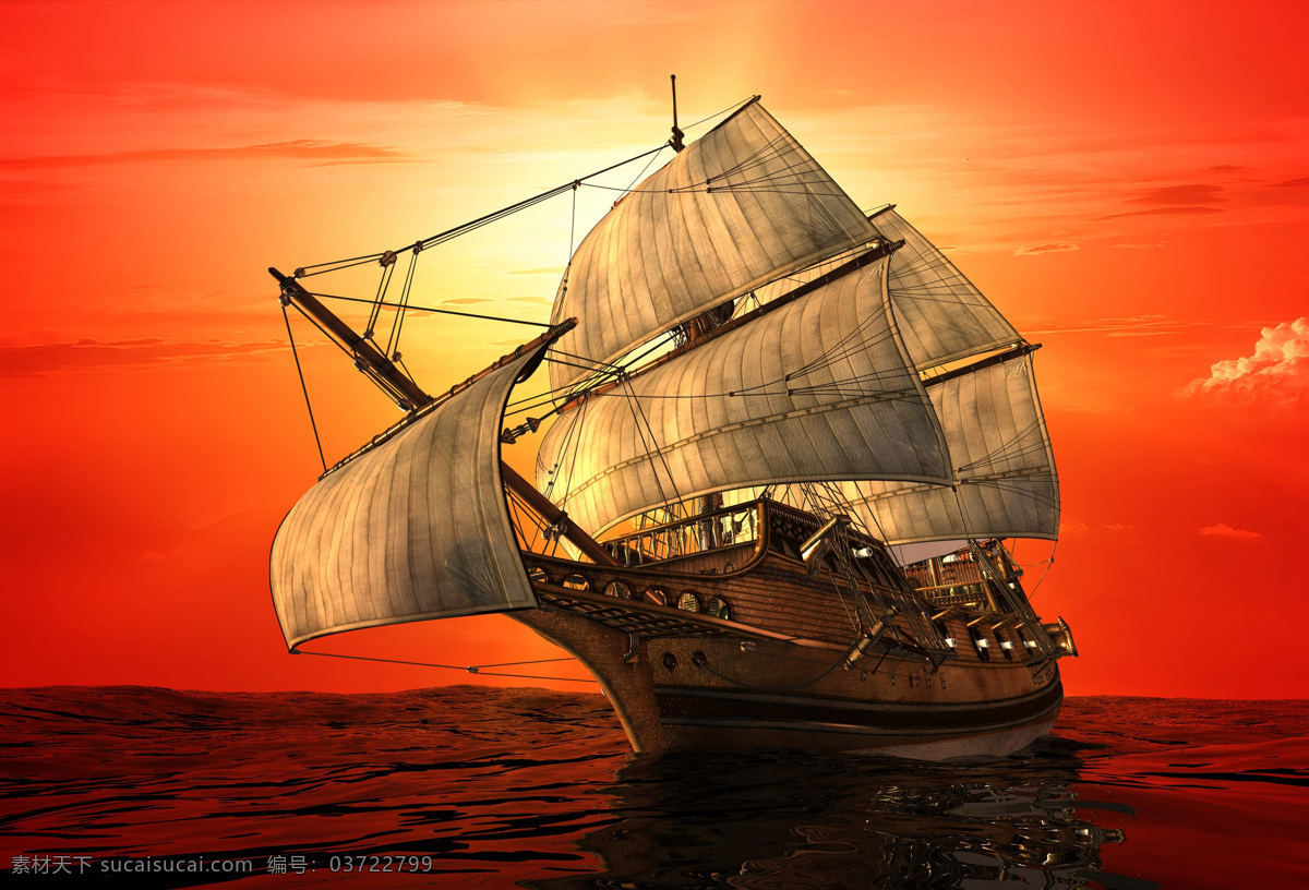 大海 航行 帆船 船只 轮船 一帆风顺 海面 汽车图片 现代科技