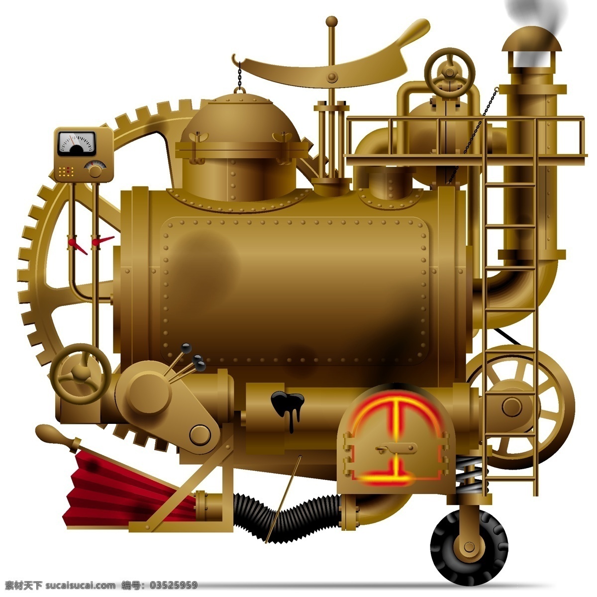 老式 蒸汽机 工业 古典 科技 现代工业 现代科技 引擎 蒸汽 矢量 模板下载 老式蒸汽机 矢量图