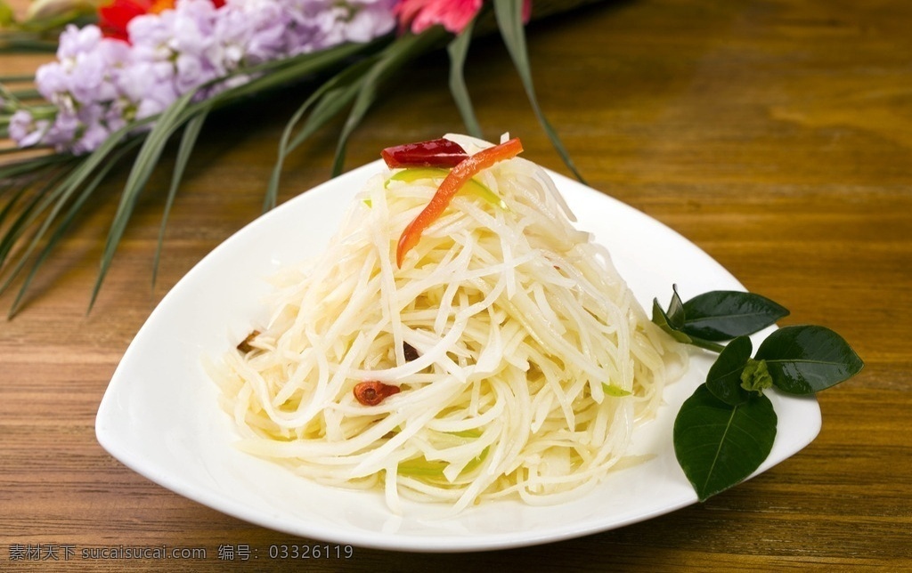 酸辣土豆丝 酸辣 土豆丝 胡萝卜 辣椒 酸 辣 美食图片 餐饮美食 传统美食