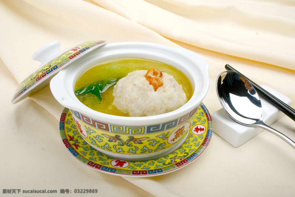 回鱼狮子头 狮子头 肉圆 江浙菜 清真狮子头 红烧狮子头 餐饮美食 传统美食