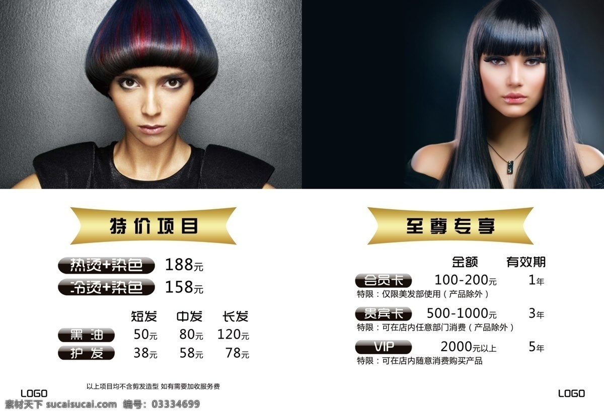 美发 价目表 美发价目表 发型 造型 时尚 大气 长发 美女 欧美美女 画册 美发画册 分层