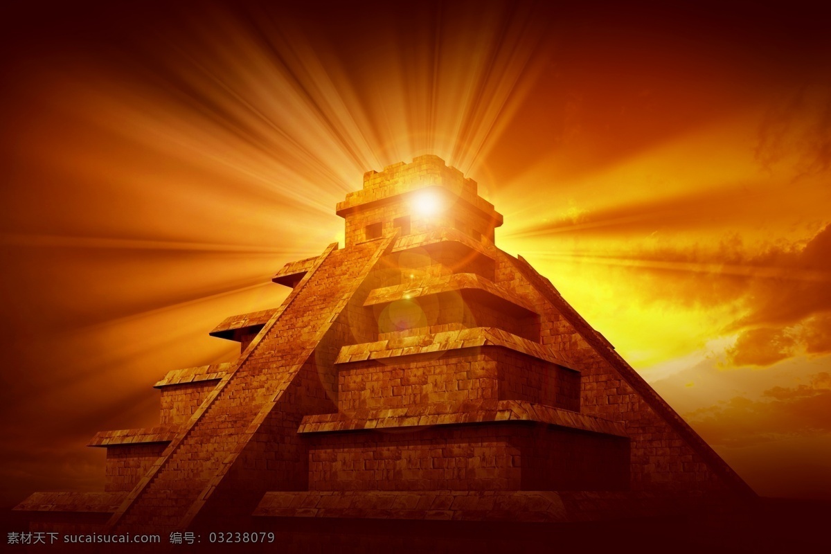 光芒 金字塔 埃及旅游景点 美丽风景 文明古迹 名胜古迹 建筑设计 埃及金字塔 风景图片