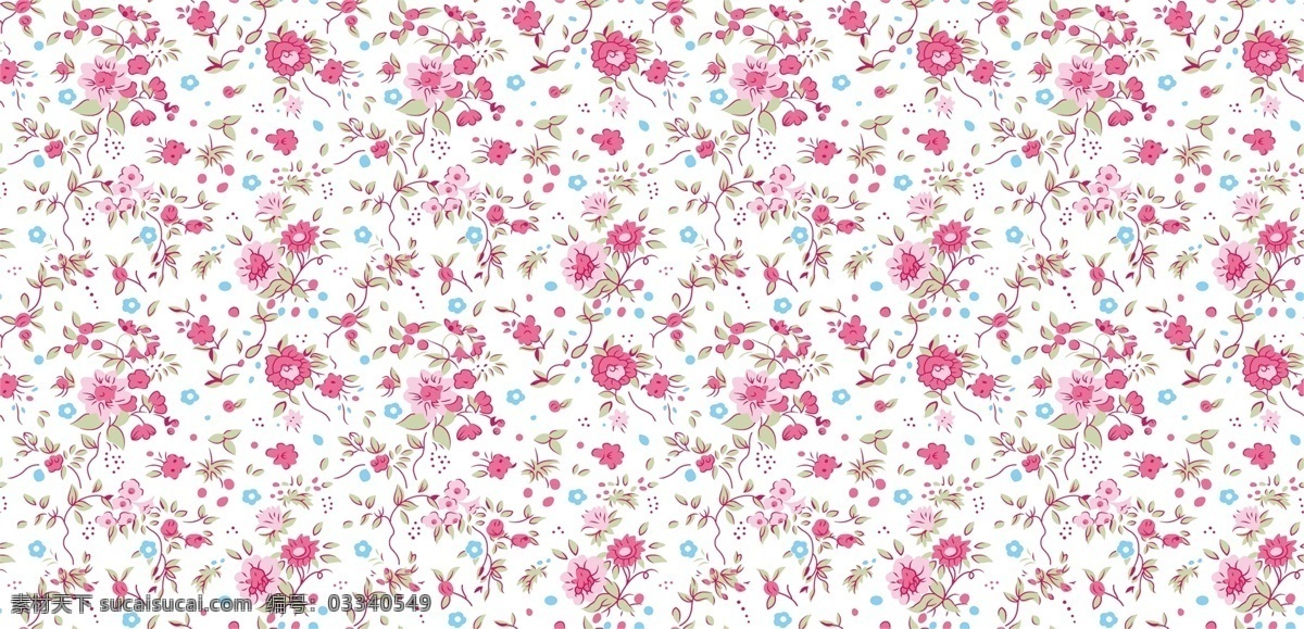 小花朵 小碎花 花朵 花背景 布纹 满版花 自然景观 自然风光