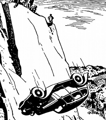 悬崖 汽车 矢量 图像 白色 测试 车辆 黑色 夹 剪贴画 历史 泥 秋天 艺术 svg 运输 在悬崖边缘 日常生活